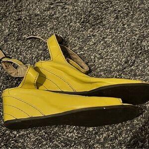 Fly London Yellow Wedge Heels